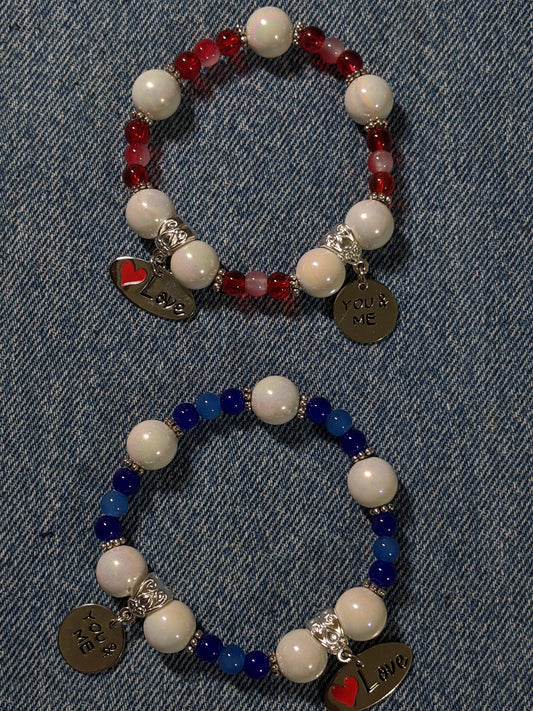 Stretchy Bracelet Set-for BFF or Loved One! Great Gift! BRACE1