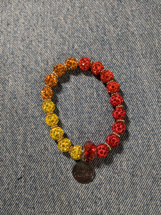 Stretchy Bracelet-Bold Is Beautiful-Positive Message- Great Gift! BRACE10