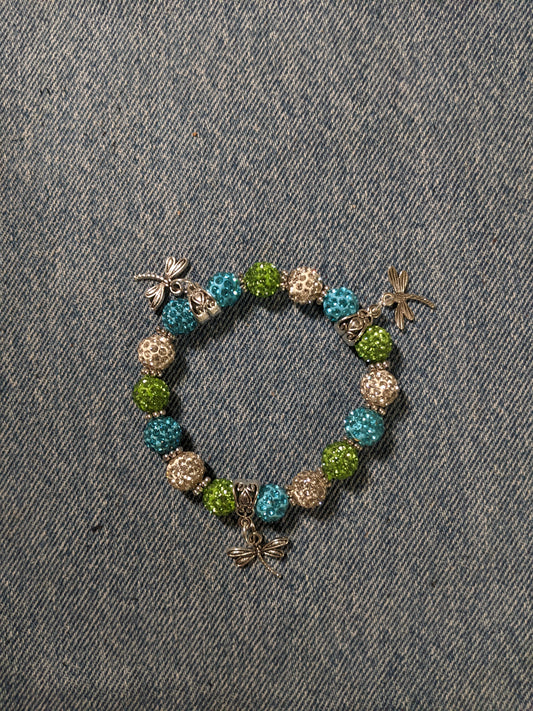 Stretchy Bracelet-Dragonfly Themed- Great Gift! BRACE6