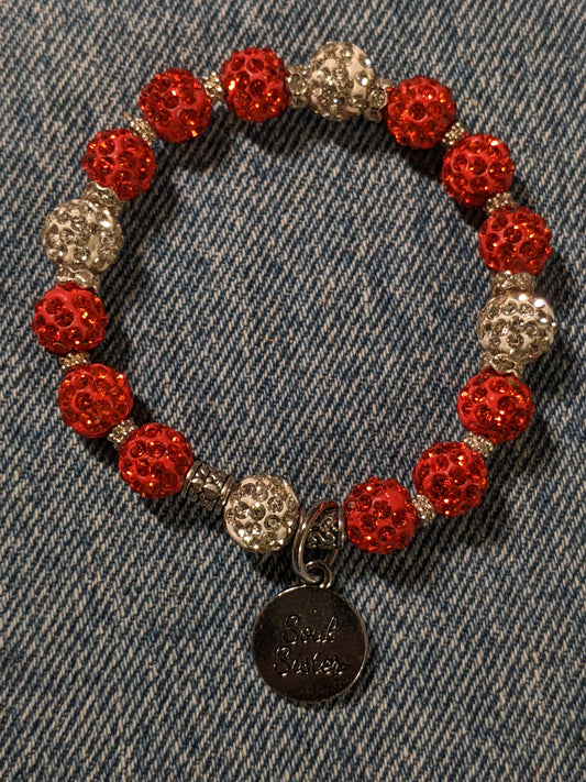 Stretchy Bracelet-Soul Sister-Positive Message- Great Gift! BRACE8