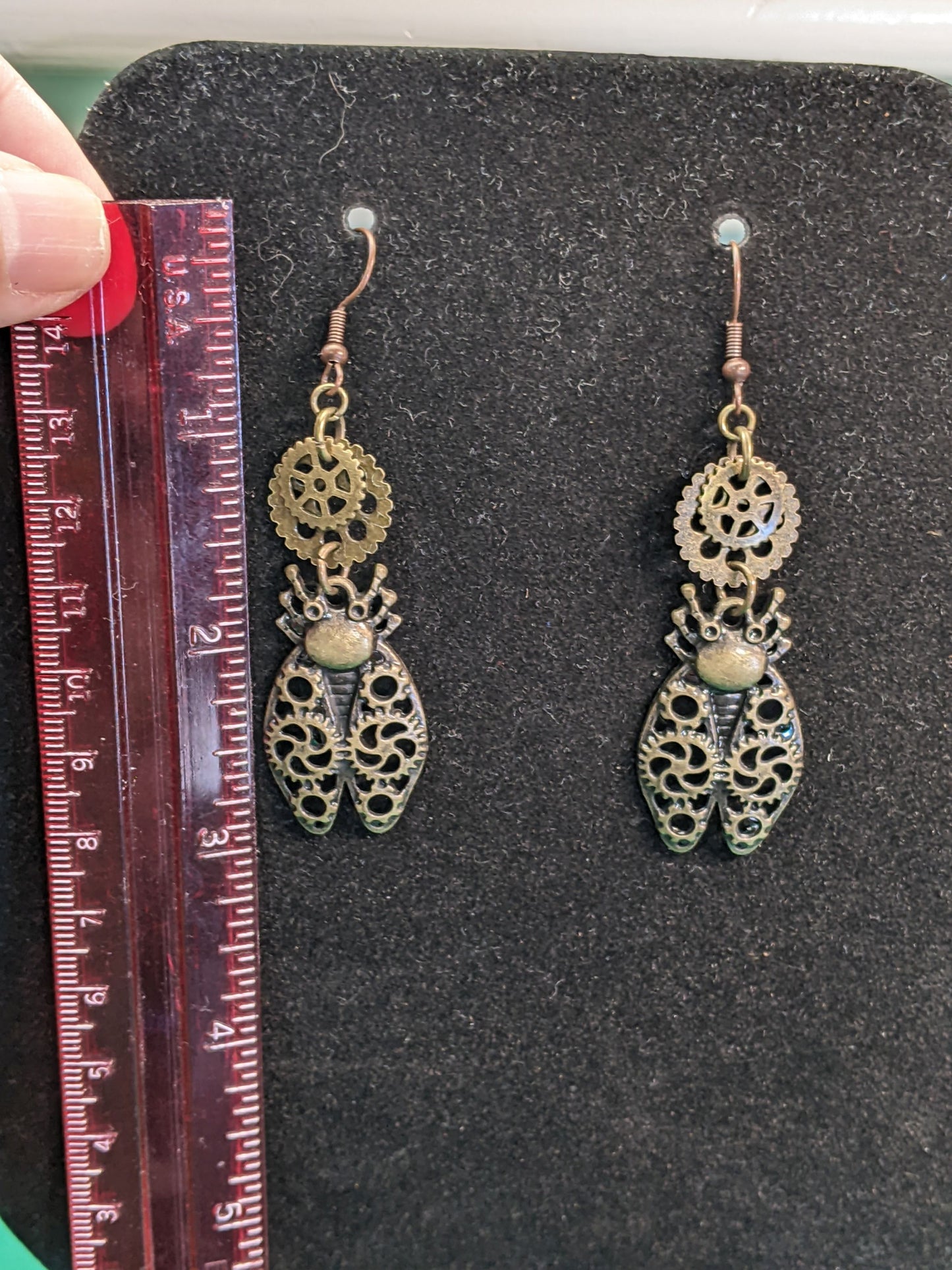 Steampunk Themed earrings-Gears-great gift!-2 Styles Available-EAR1