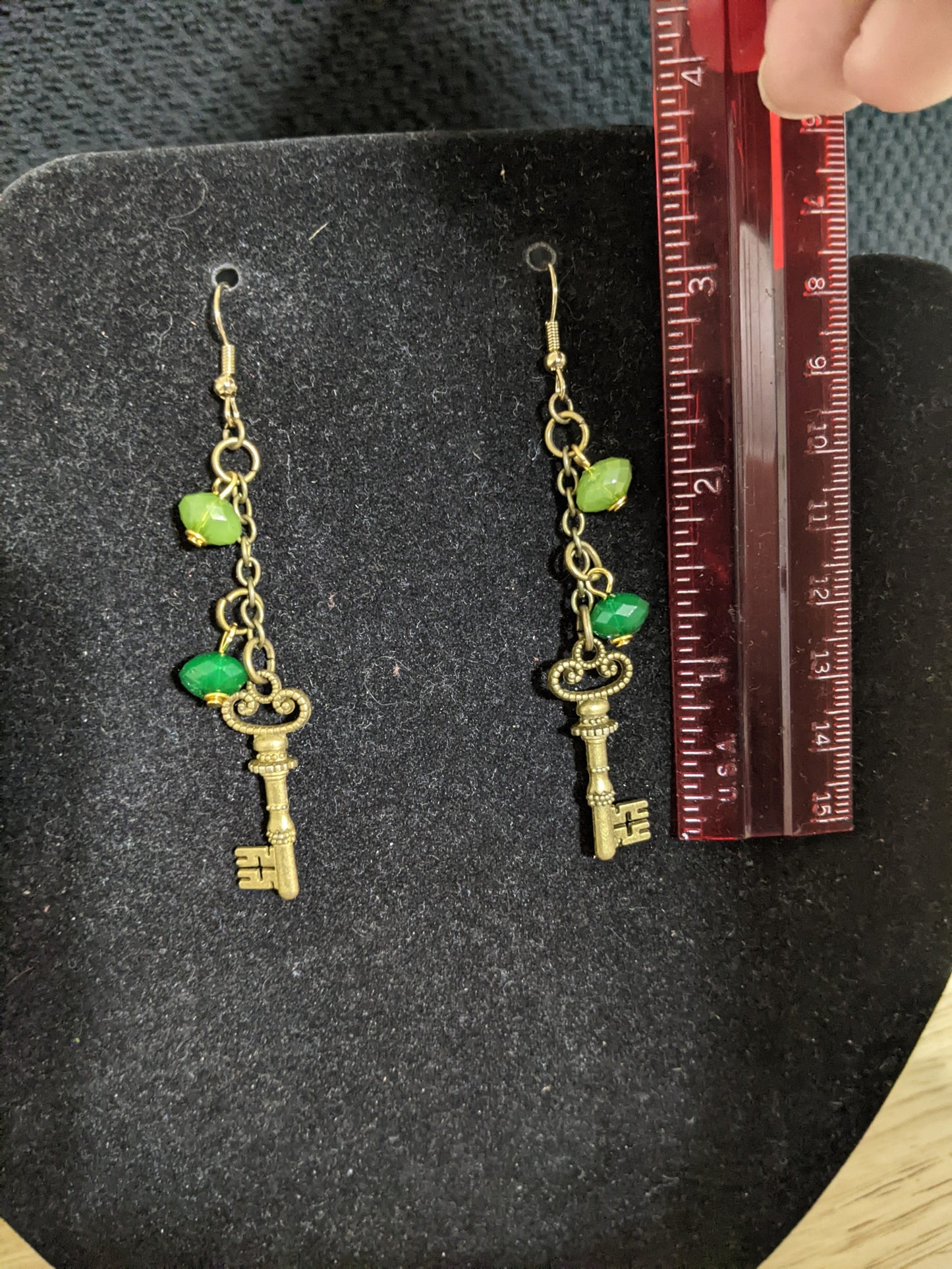 Steampunk Themed earrings-Keys-great gift! Item-EAR10