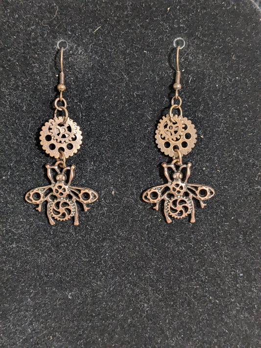 Steampunk Themed earrings-Gears-great gift! Item-2 Styles Available-EAR18