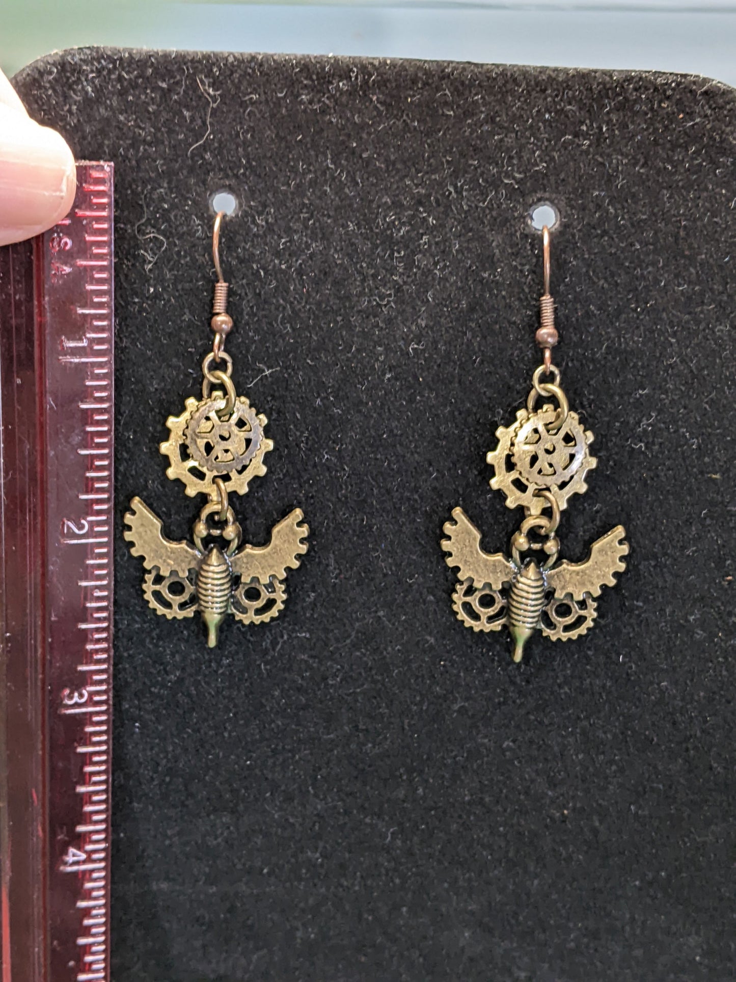 Steampunk Themed earrings-Gears-great gift! 2 Styles Available-EAR2