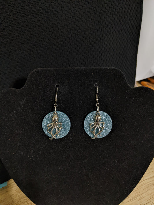 Kraken Themed earrings-great gift! Item-EAR23