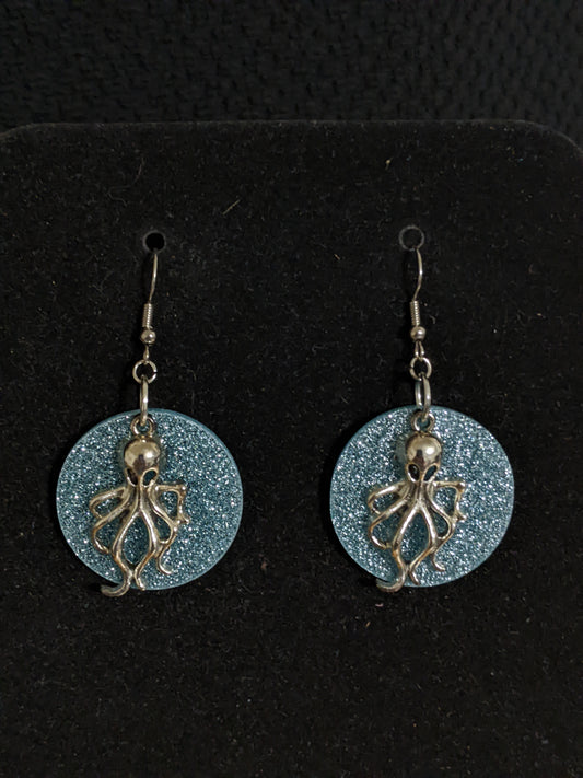 Kraken Themed earrings-great gift! Item-EAR23