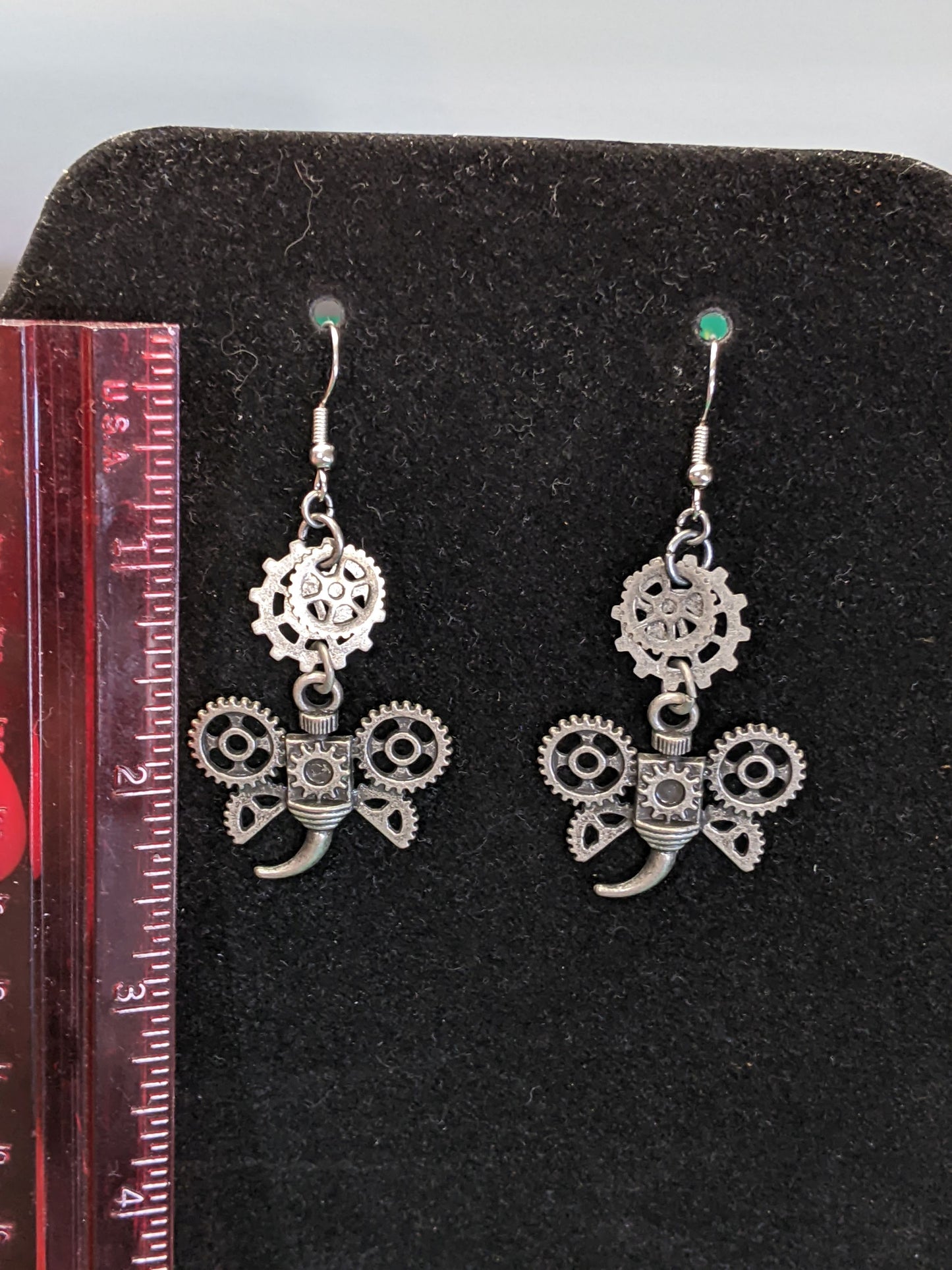 Steampunk Themed earrings-Gears-great gift! 2 Styles Available-EAR3