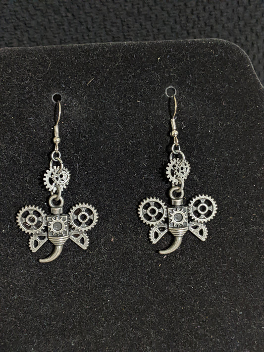 Steampunk Themed earrings-Gears-great gift! 2 Styles Available-EAR3