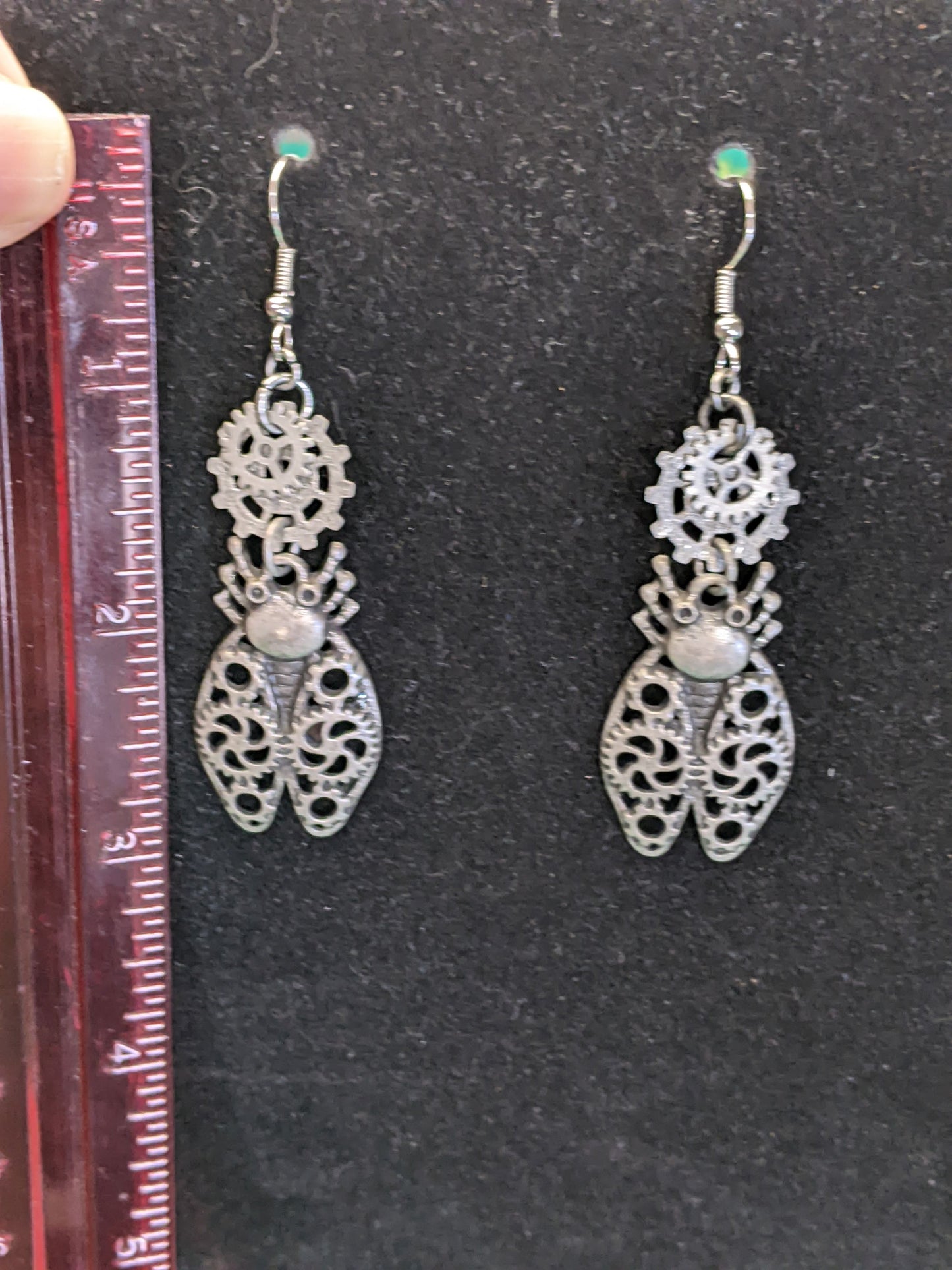 Steampunk Themed earrings-Gears-great gift! 2 Styles Available-EAR4