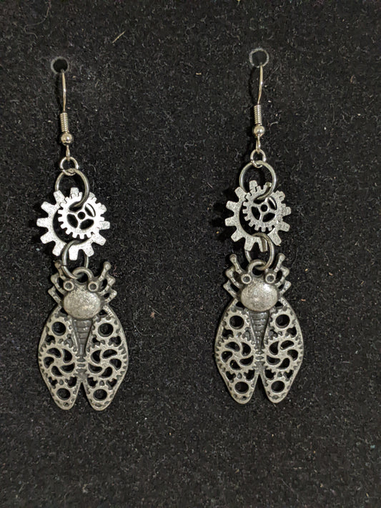 Steampunk Themed earrings-Gears-great gift! 2 Styles Available-EAR4