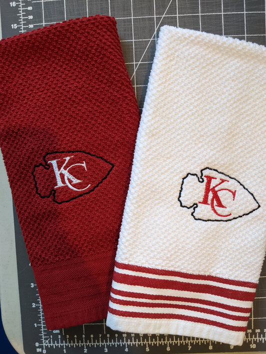 A25-Kansas City Chiefs towel set-various colors