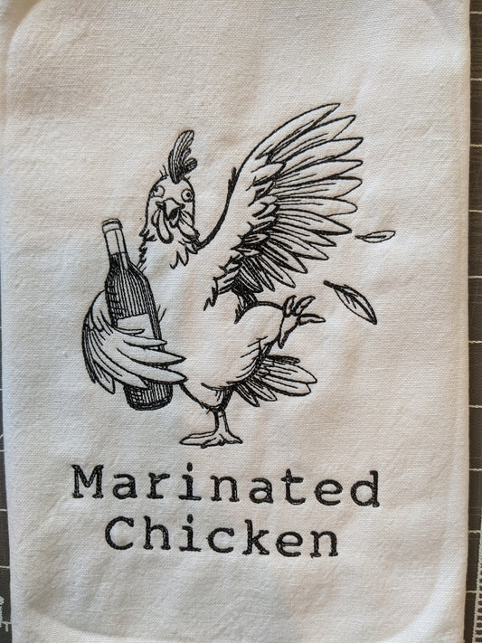 Marinated Chicken Tea Towel