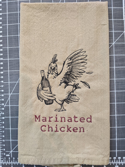 Marinated Chicken Tea Towel