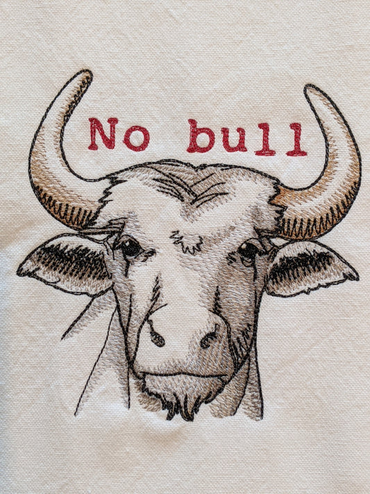 No Bull Tea Towel