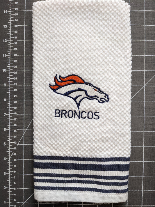 Denver Broncos Hand Towel
