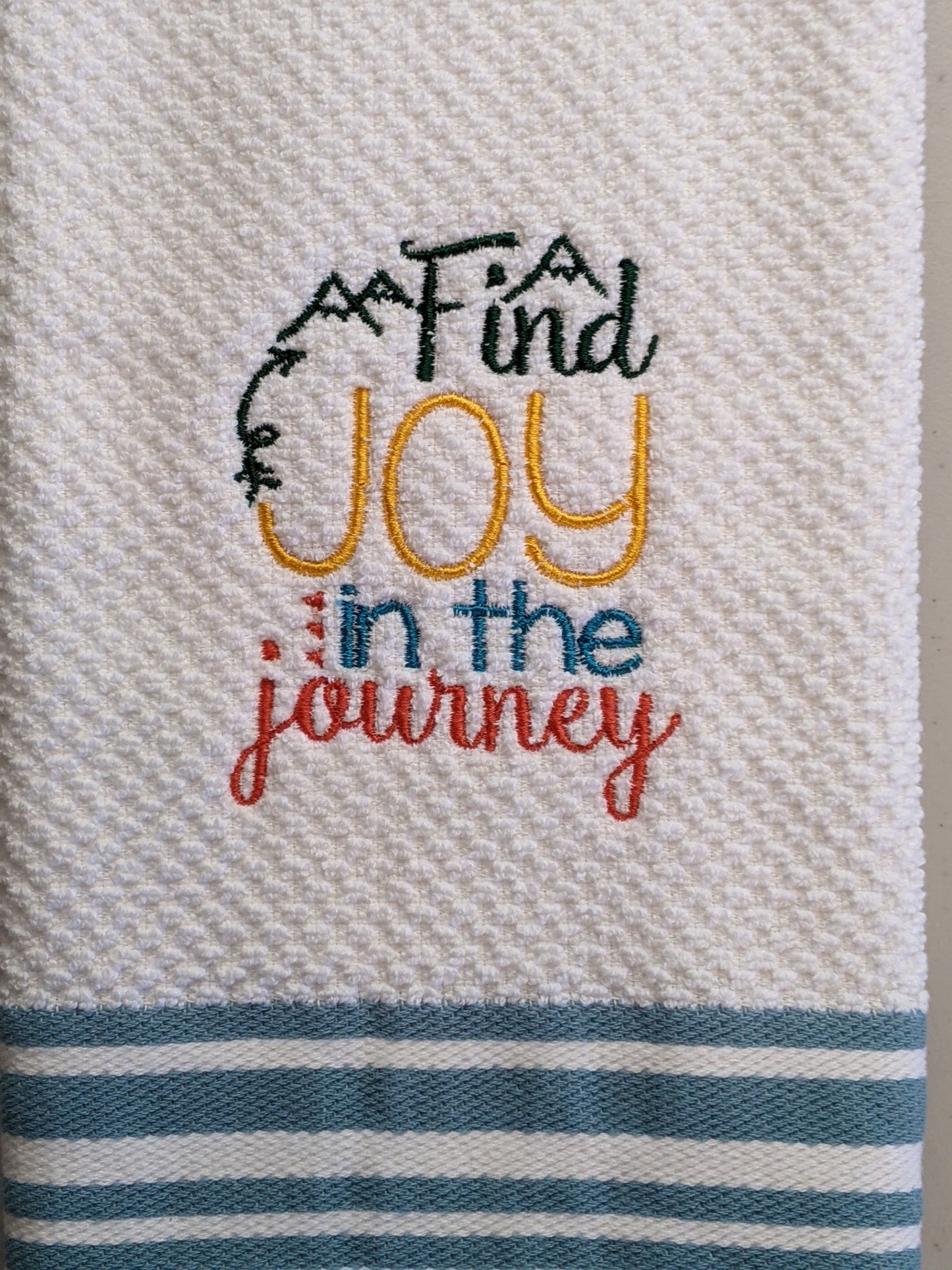 Find Joy In The Journey Hand Towel