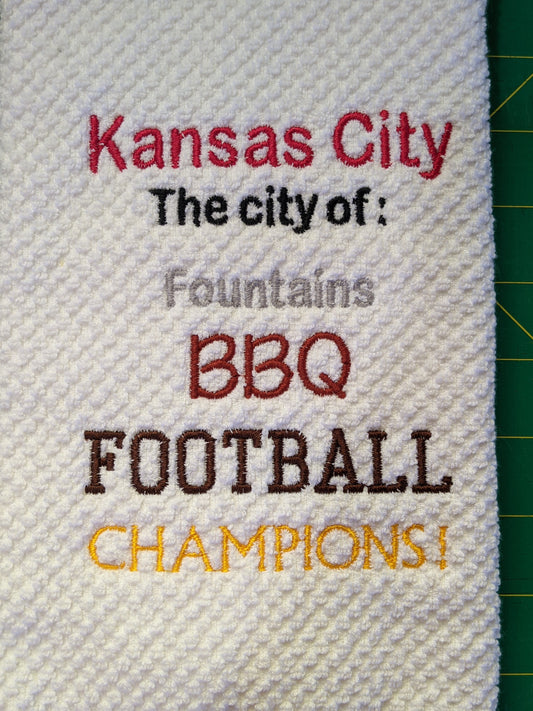 Kansas City-Home of-Hand Towel