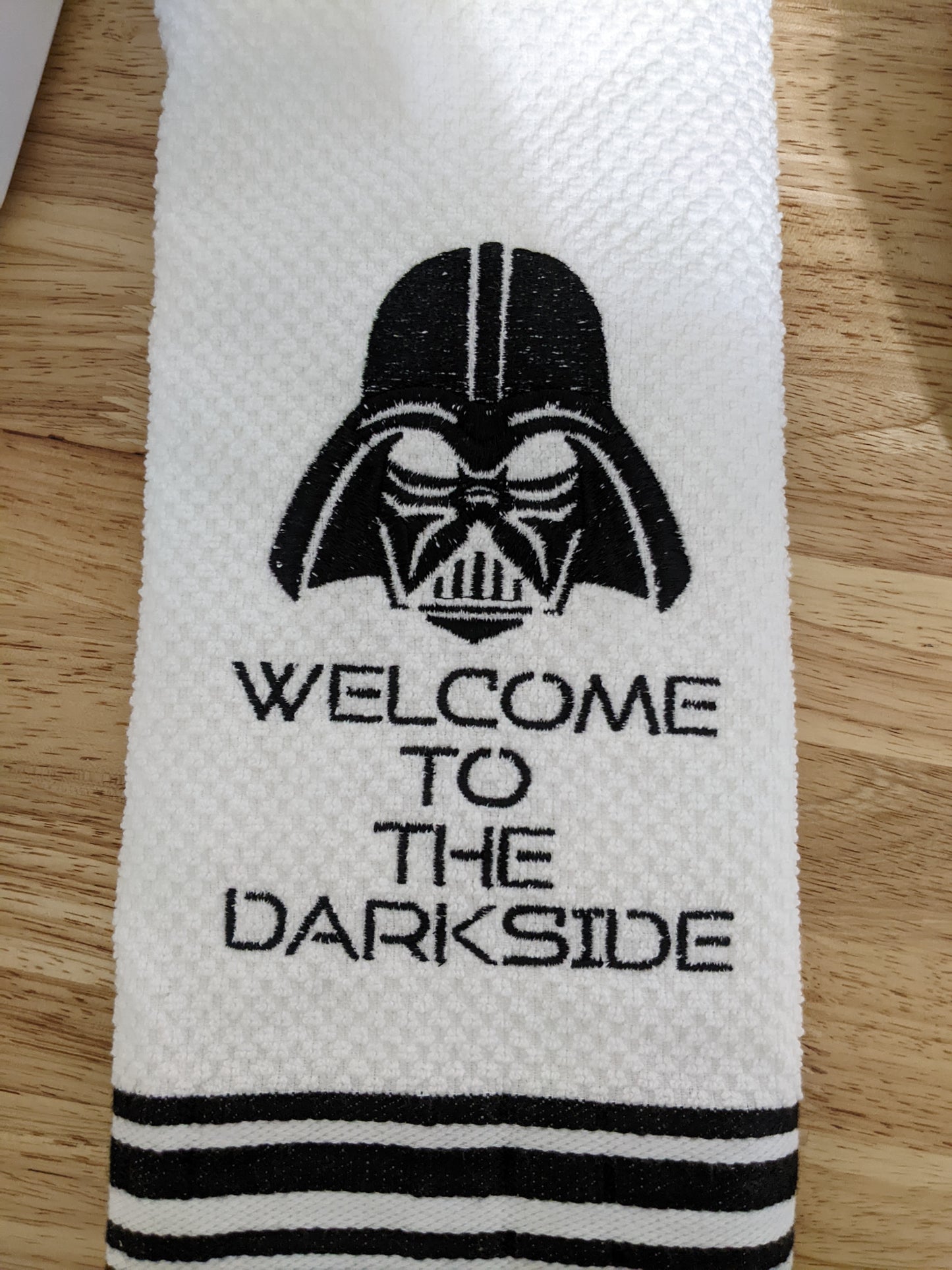 A15-Darth Vader Cotton Towel-Welcome To The Darkside