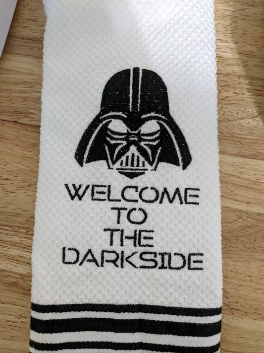 A17-Darth Vader Cotton Towel-Welcome To The Darkside