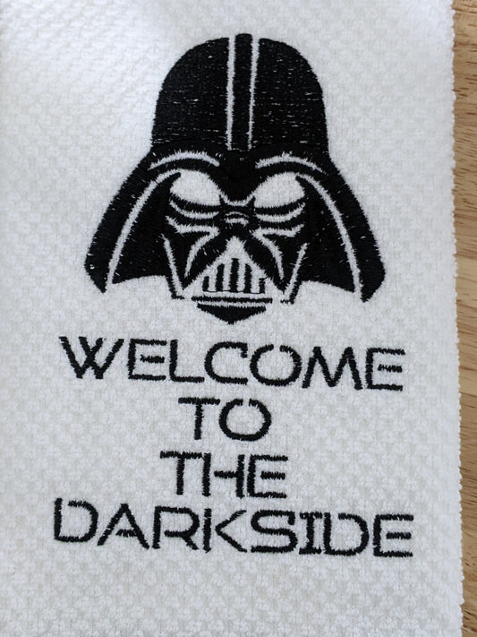 A17-Darth Vader Cotton Towel-Welcome To The Darkside