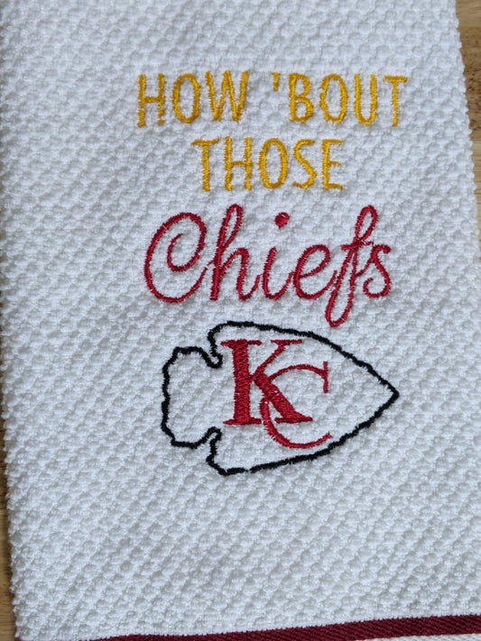 A22-How 'Bout Those Chiefs towel