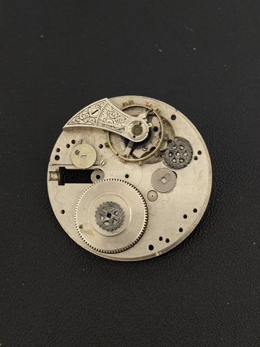 Steampunk Themed Brooch-Unique Charm Pin! With real watch parts-TOP25