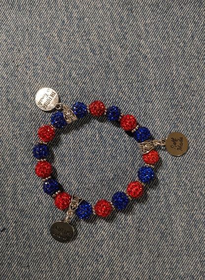 Stretchy Bracelet-Fight Like A Girl-Positive Message- Great Gift! BRACE13