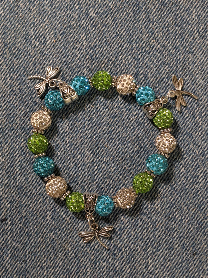 Stretchy Bracelet-Dragonfly Themed- Great Gift! BRACE6