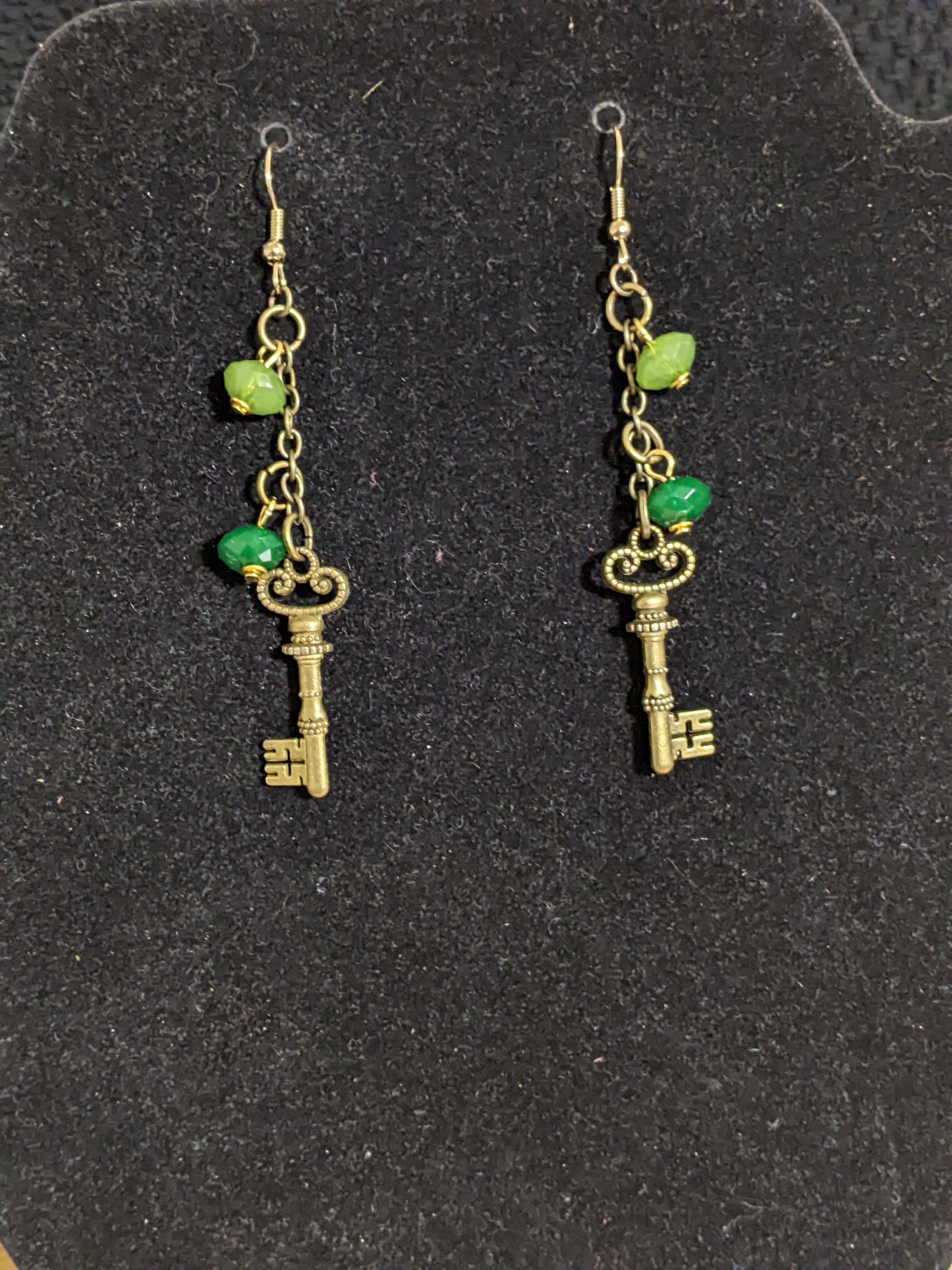 Steampunk Themed earrings-Keys-great gift! Item-EAR10