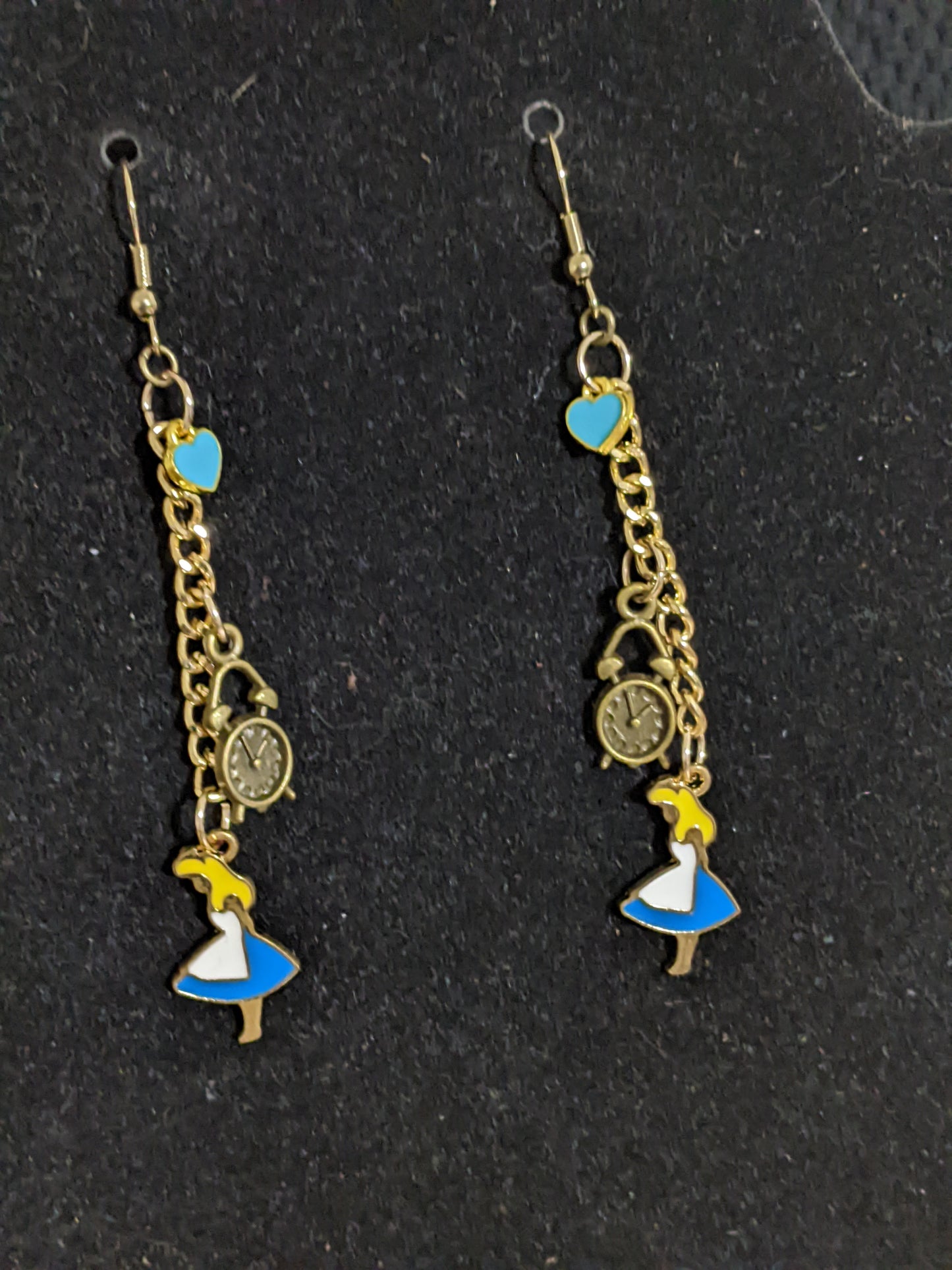 Alice in Wonderland Themed earrings-great gift! 3 Styles Available-EAR20