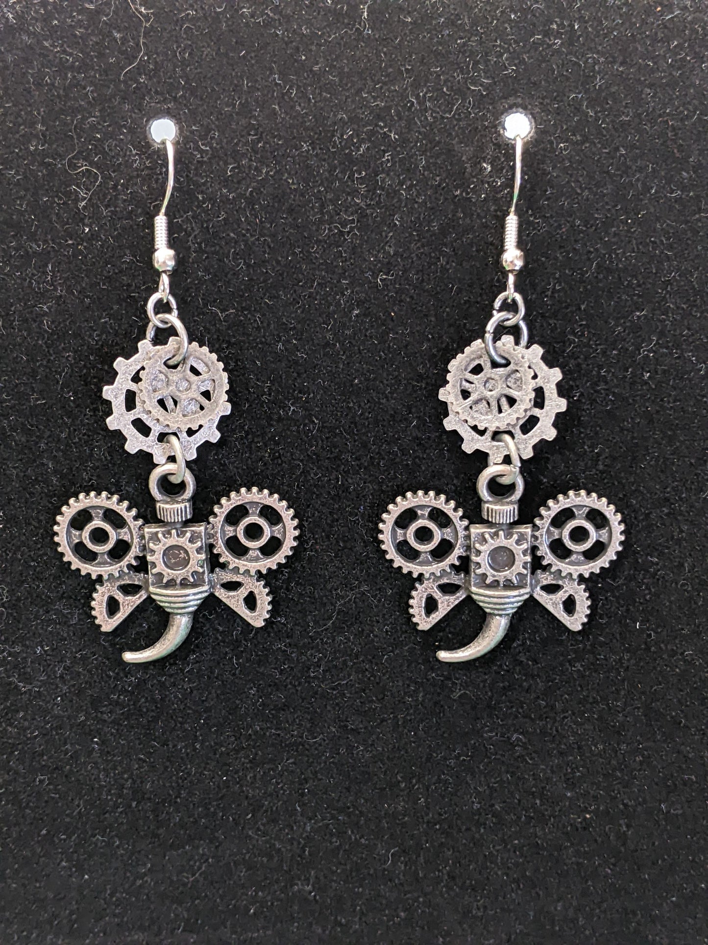 Steampunk Themed earrings-Gears-great gift! Item-EAR3