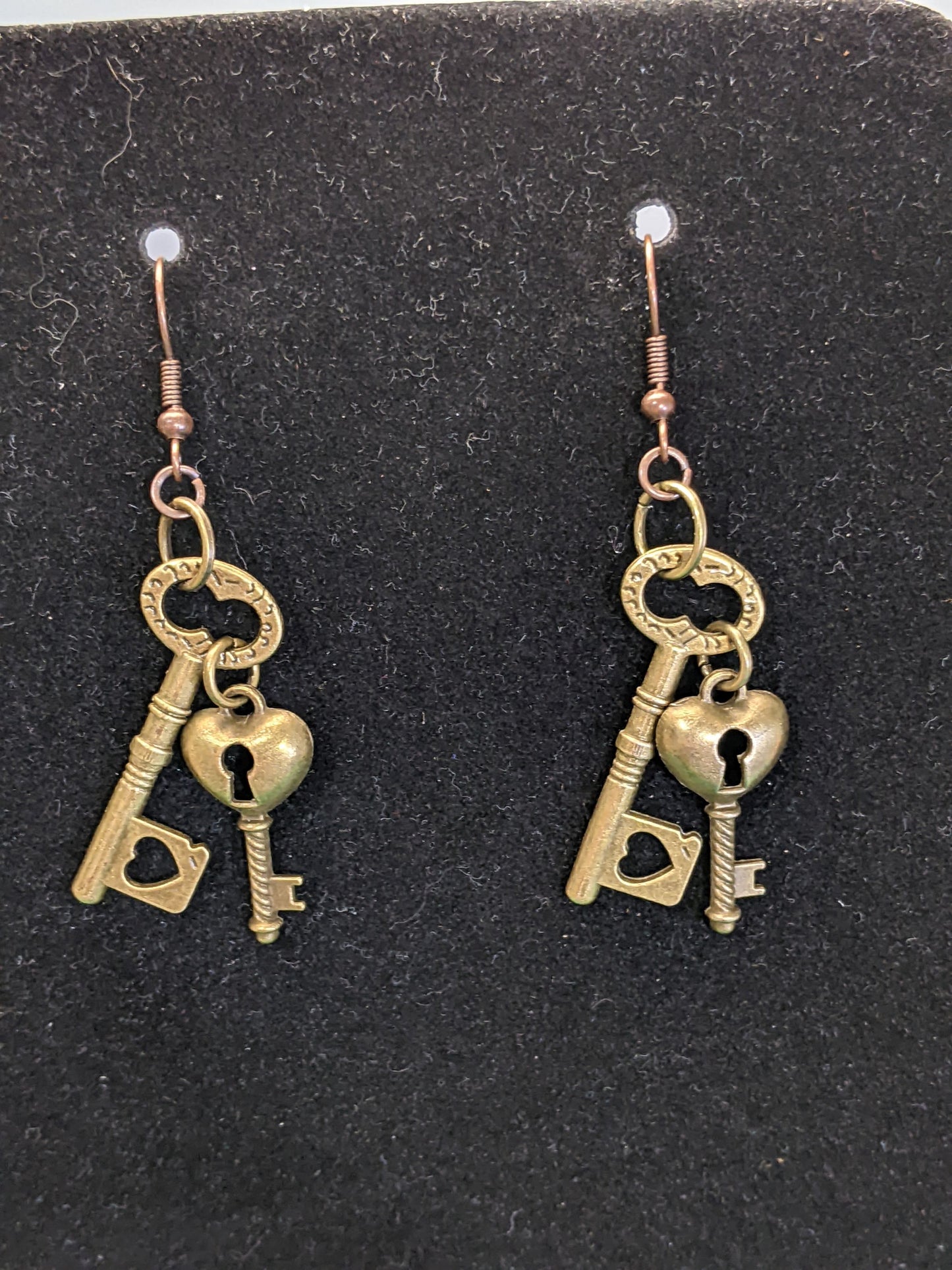 Steampunk Themed earrings-Keys-great gift! Item-EAR6