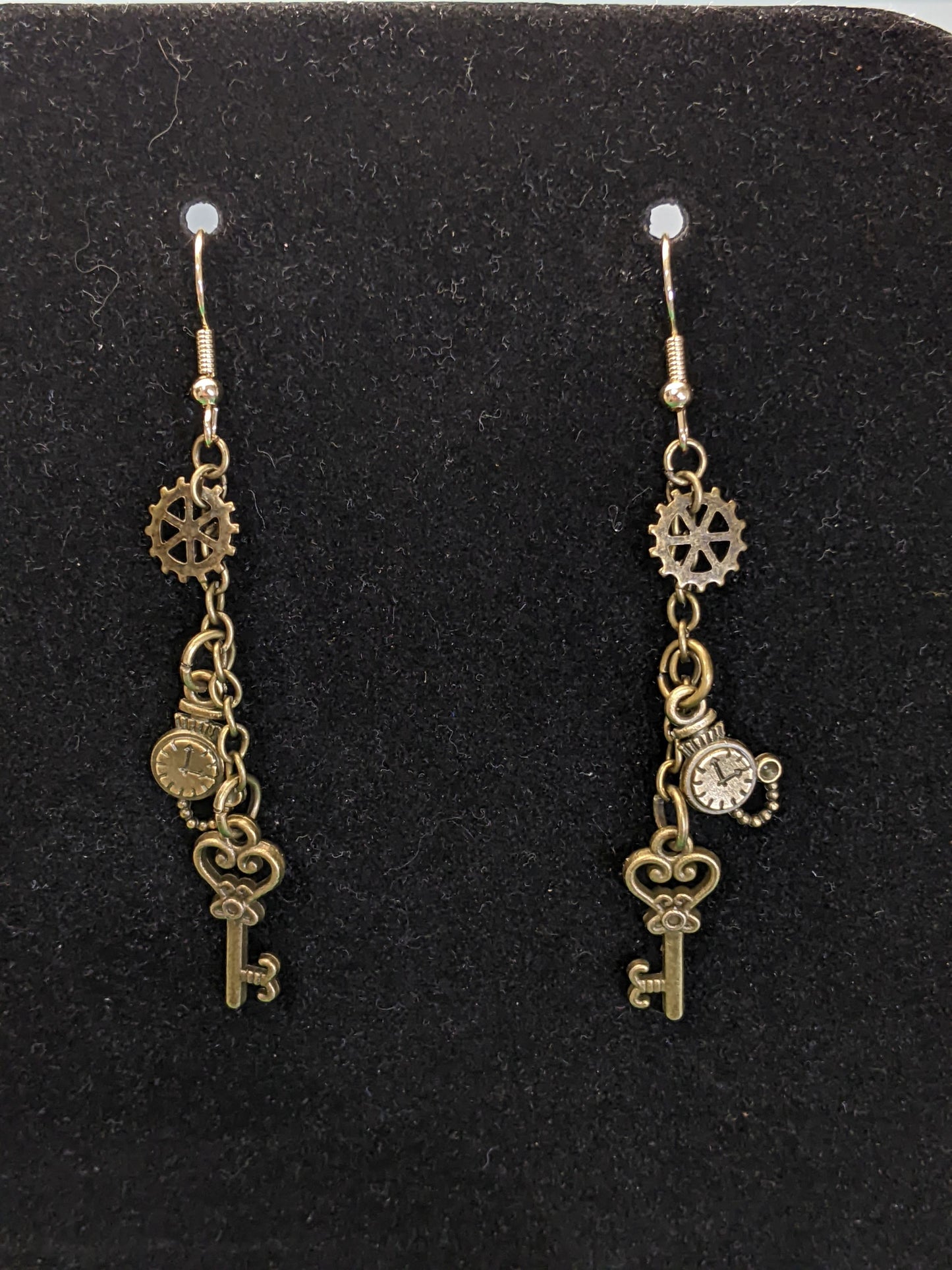 Steampunk Themed earrings-Gears-great gift! Item-EAR7