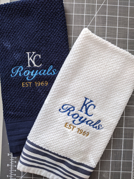 A2-Kansas City Royals towel set