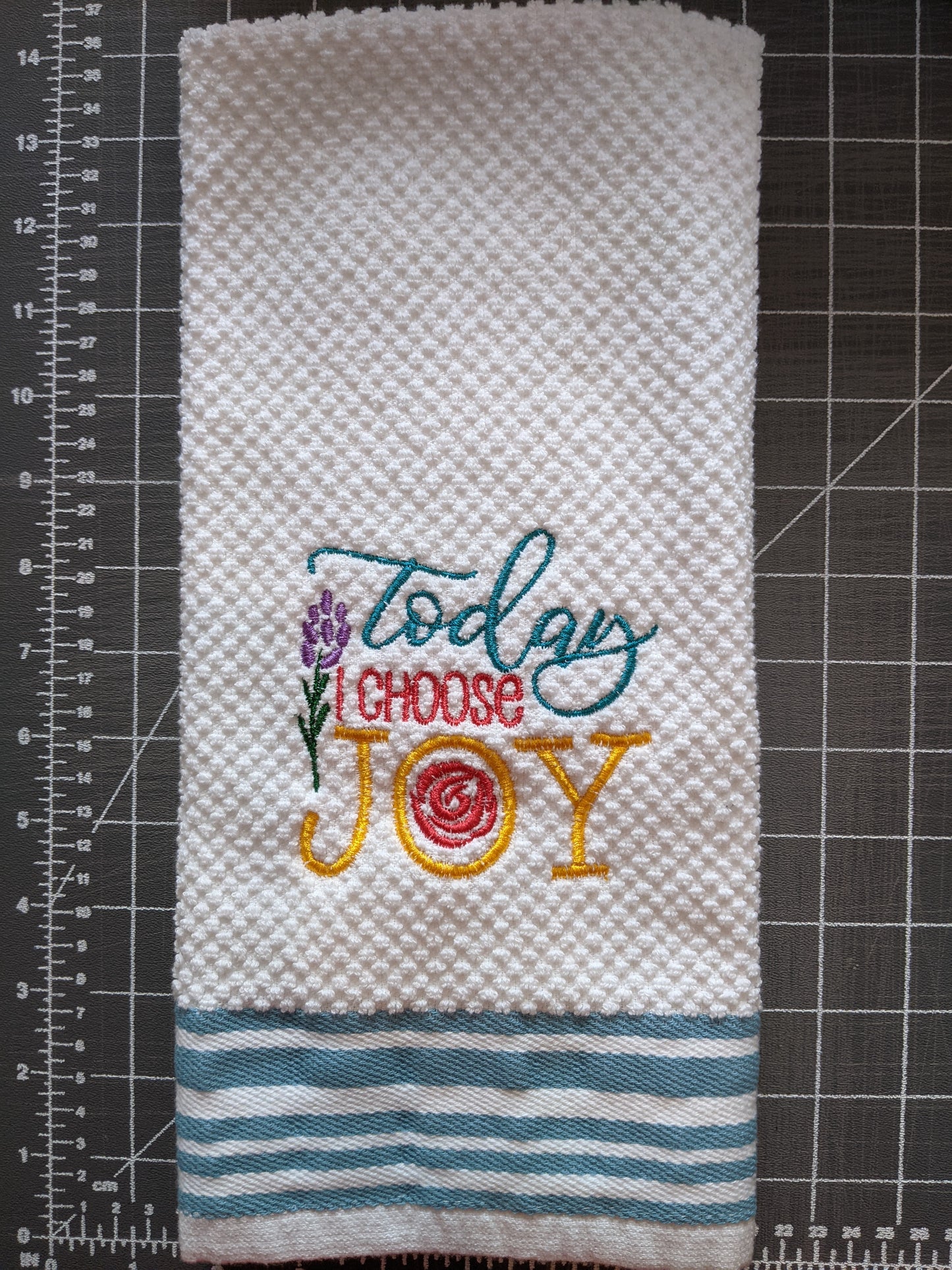 Today I Choose Joy Hand Towel