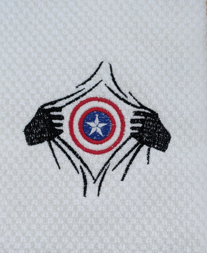 Super Hero-Embroidered Towel-Choose your style!