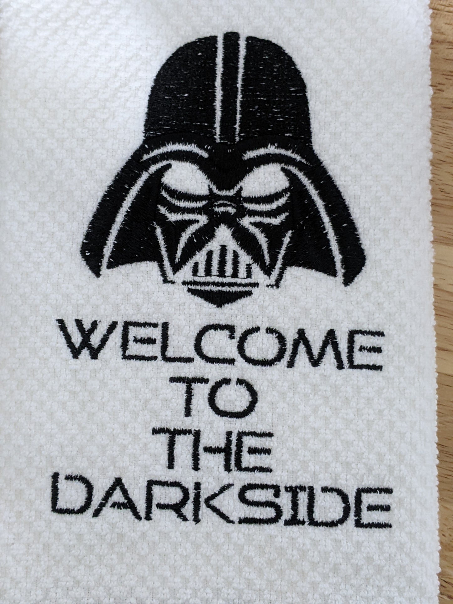 A15-Darth Vader Cotton Towel-Welcome To The Darkside