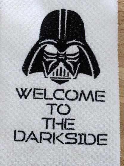A15-Darth Vader Cotton Towel-Welcome To The Darkside