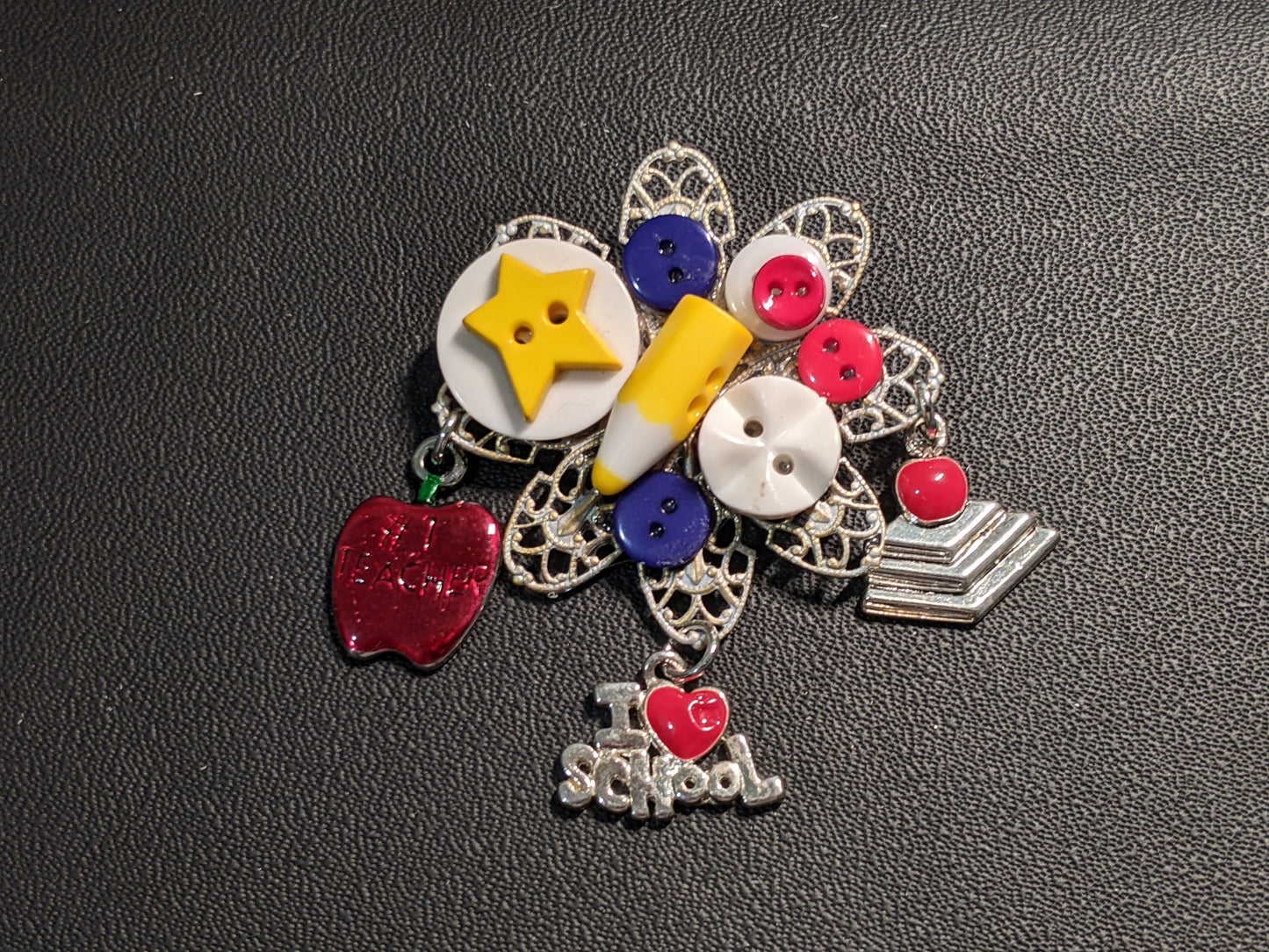 School Themed Brooch-Great Gift-School1