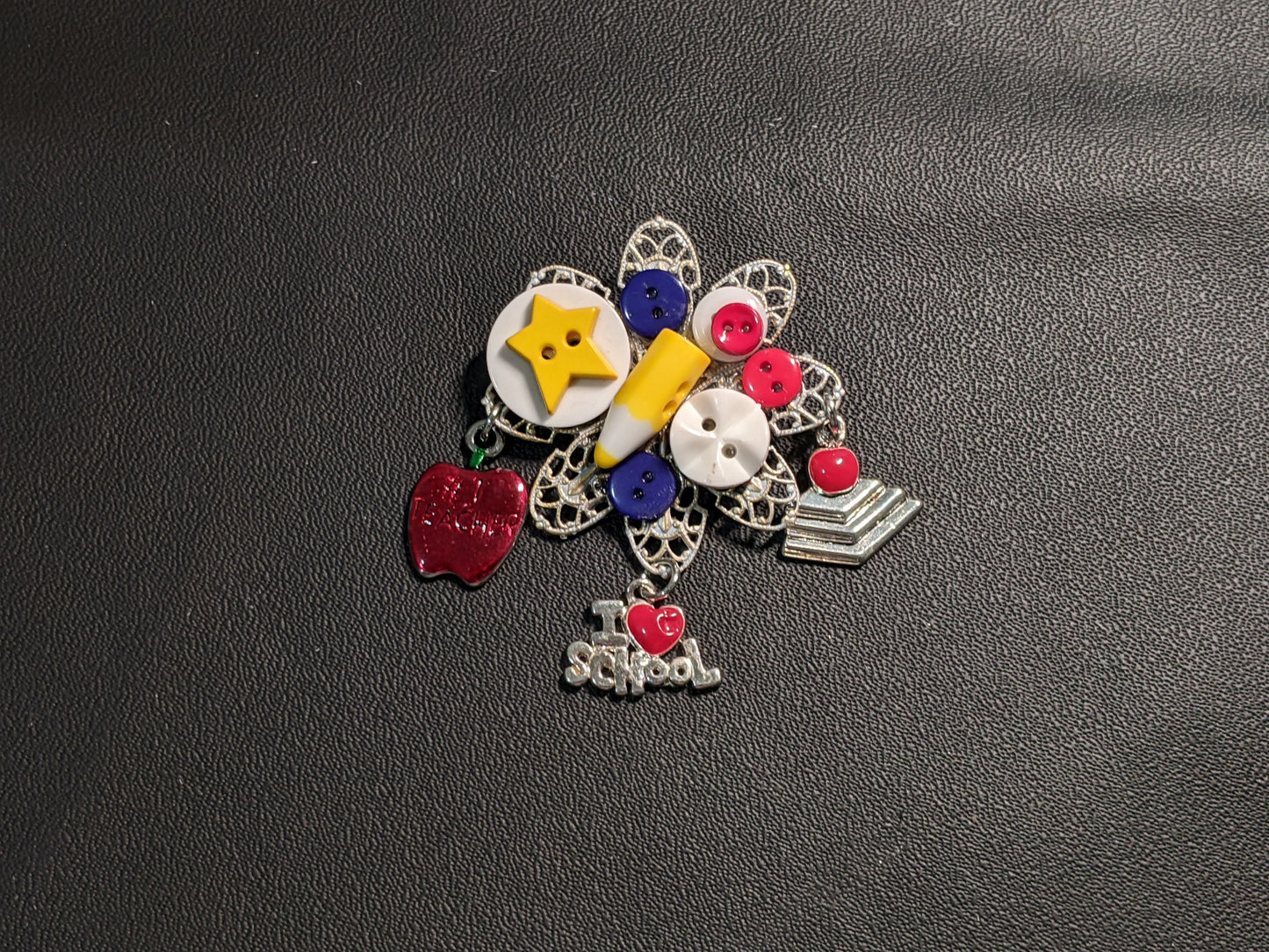 School Themed Brooch-Great Gift-School1